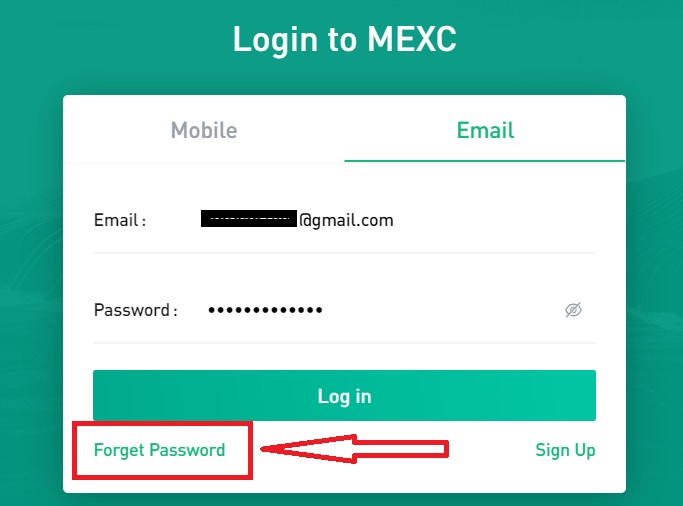 So registrieren Sie sich und melden sich bei MEXC an